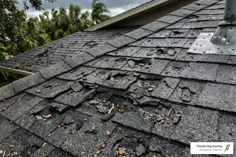 hail damage roof