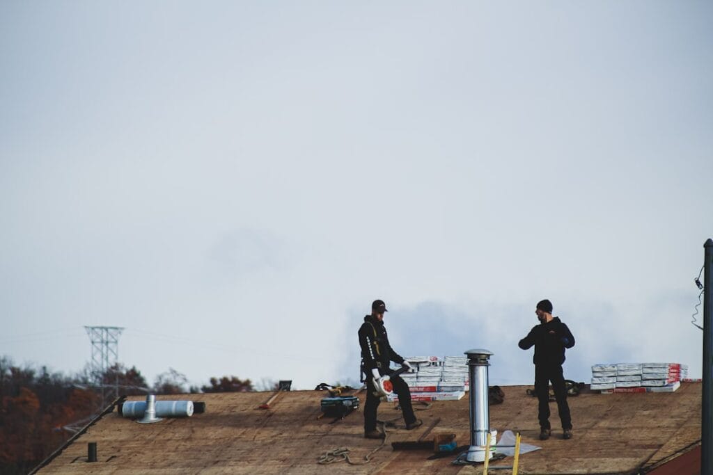 asphalt flat roof repair