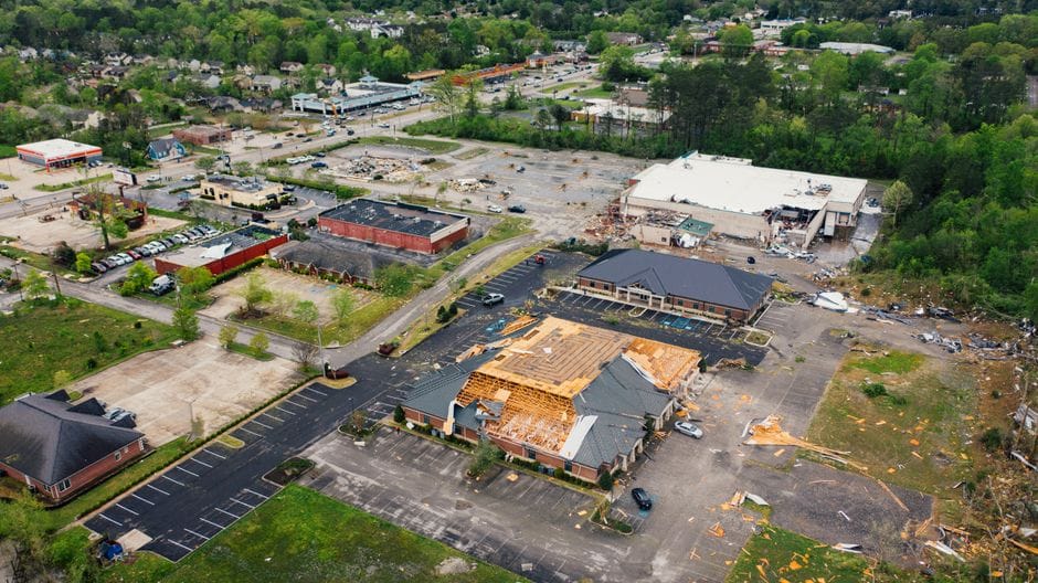 severe weather roof repair