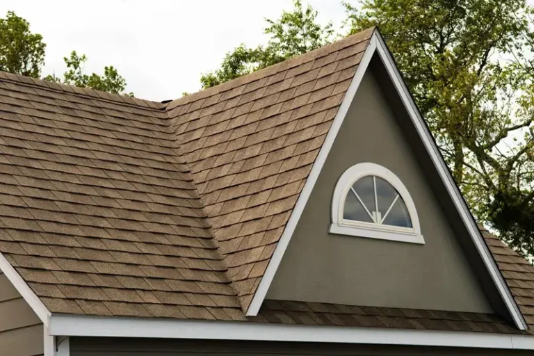 missing shingles roof leak on residential home