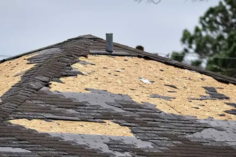 temporary fix for missing roof tile